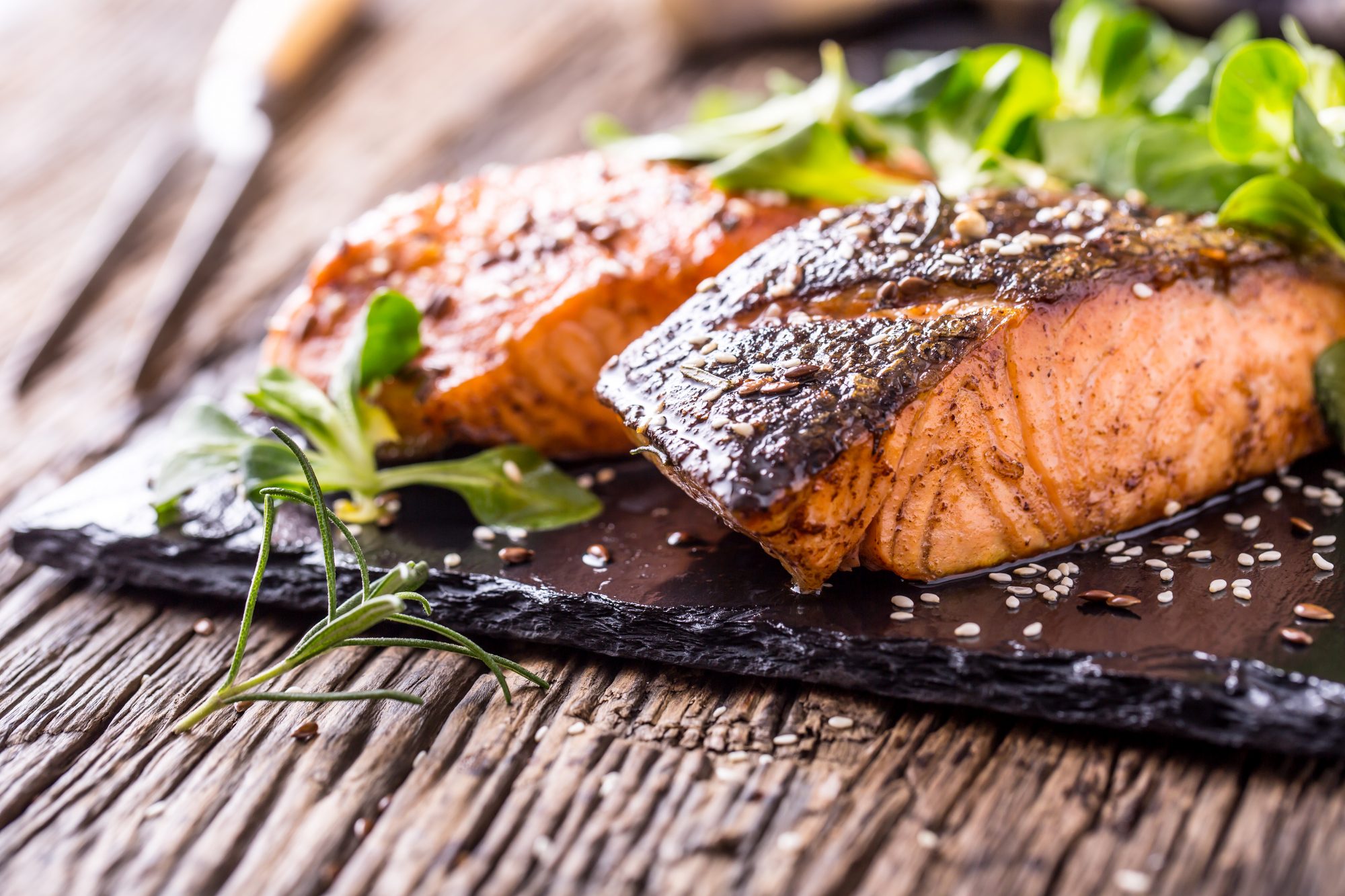 Blackened Rosemary & Lemon Salmon Recipe