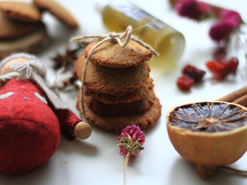 Ginger & Orange Kissed Cookies
