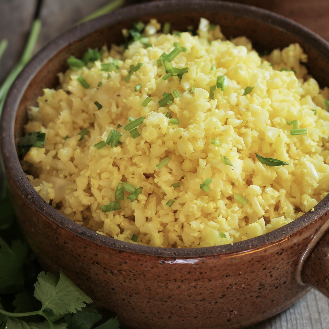 Immunity Boosting Turmeric Cauliflower Rice
