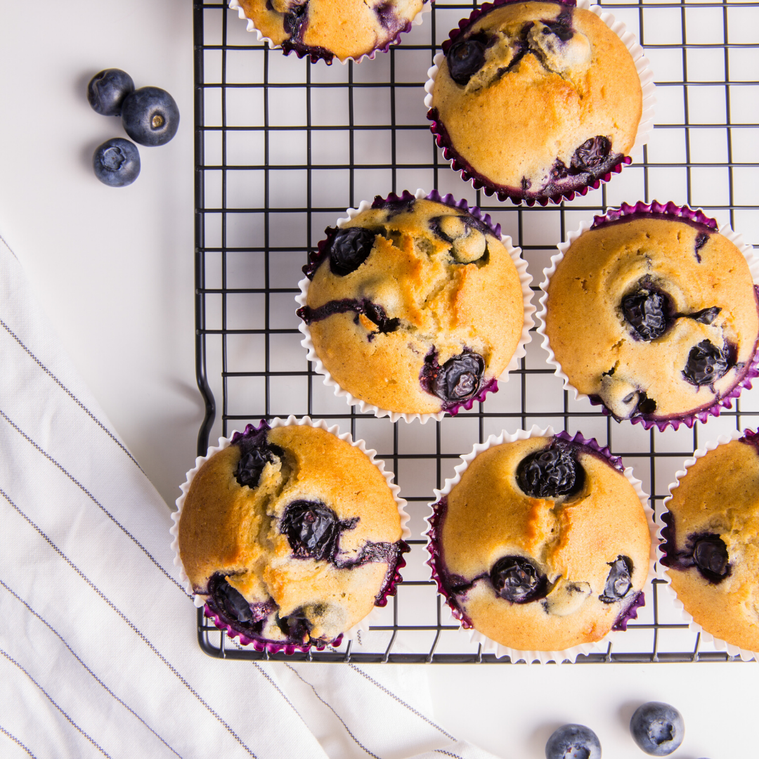 Power Packed Blueberry Muffin