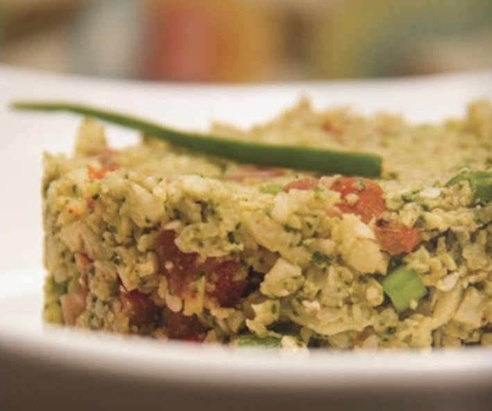 pesto risotto