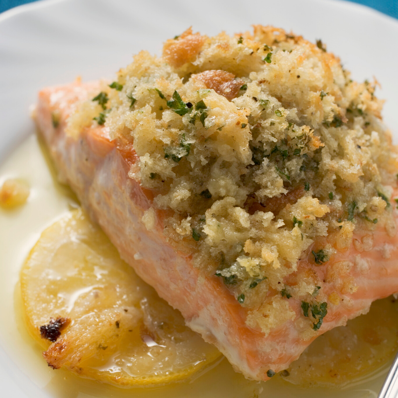 Baked Honey Dijon Salmon