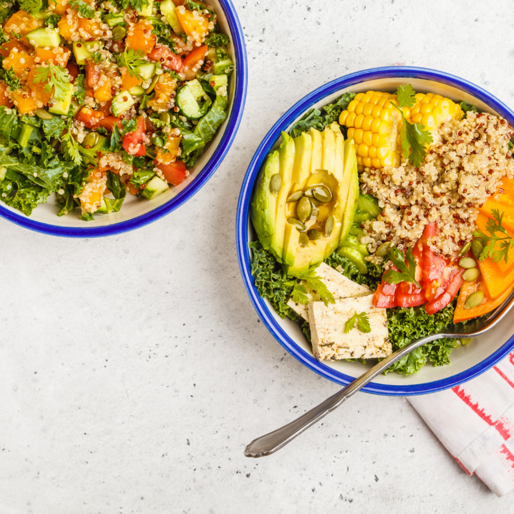 Rainbow Salad W/Roasted Vegetables