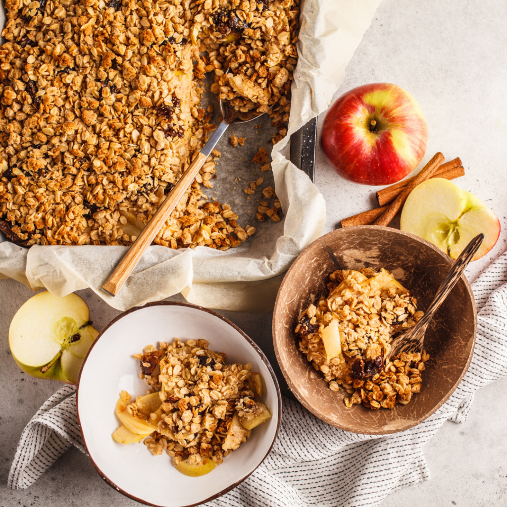 Spiced Apple Crumble