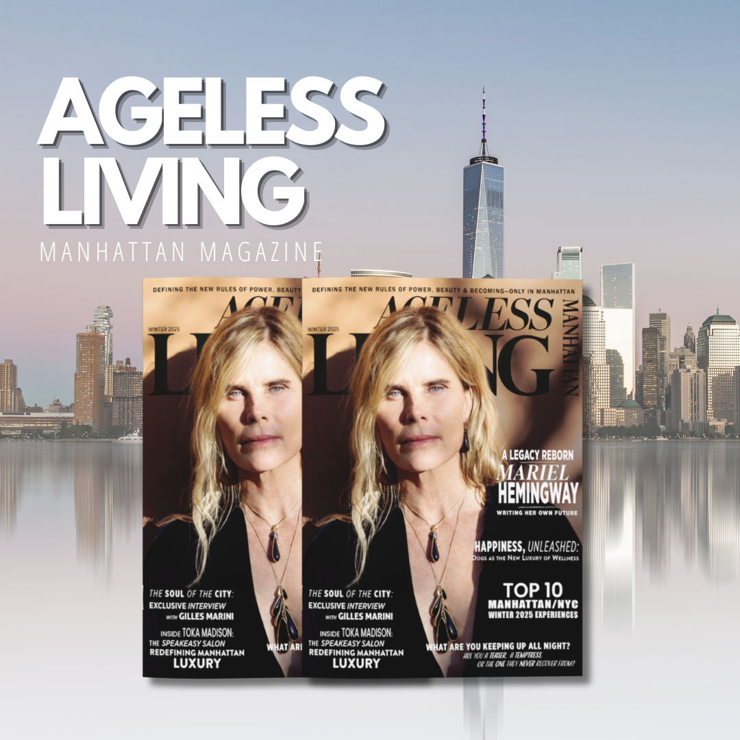 Ageless Living Magazine Manhattan Back Cover Feature