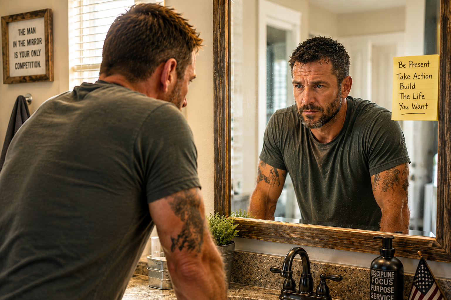 The Man in the Mirror: Stop Waiting for Life to Change and Start Becoming the Man You Were Meant to Be